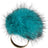 Pom Pom Ring Aqua