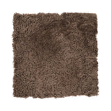 Short Wool Seat Cover | New Zealand | 40x40 cm Mushroom