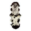 Tigrado Lambskin | Natural Colors | 150x50 cm Black/White Spotted