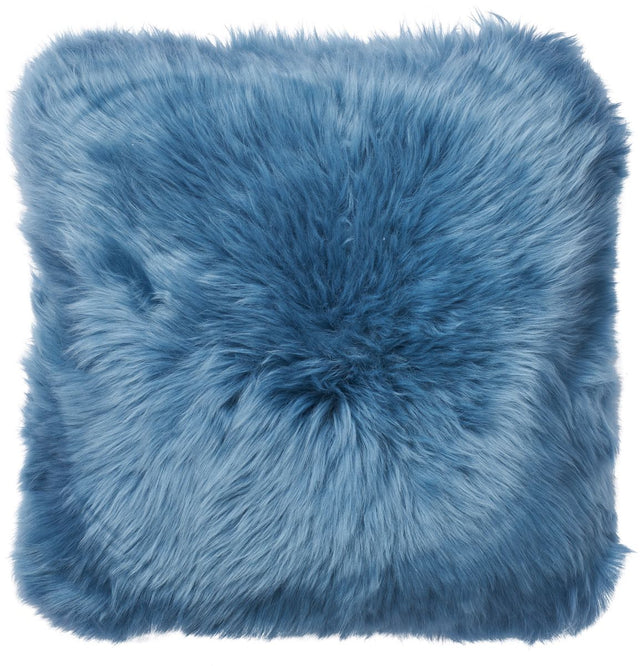 Long Wool Sheepskin Cushion | Doublesided | New Zealand | 45x45 cm