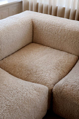 Julian Modular Sofa | Corner, Middle and End Section | New Zealand Curly Pearl