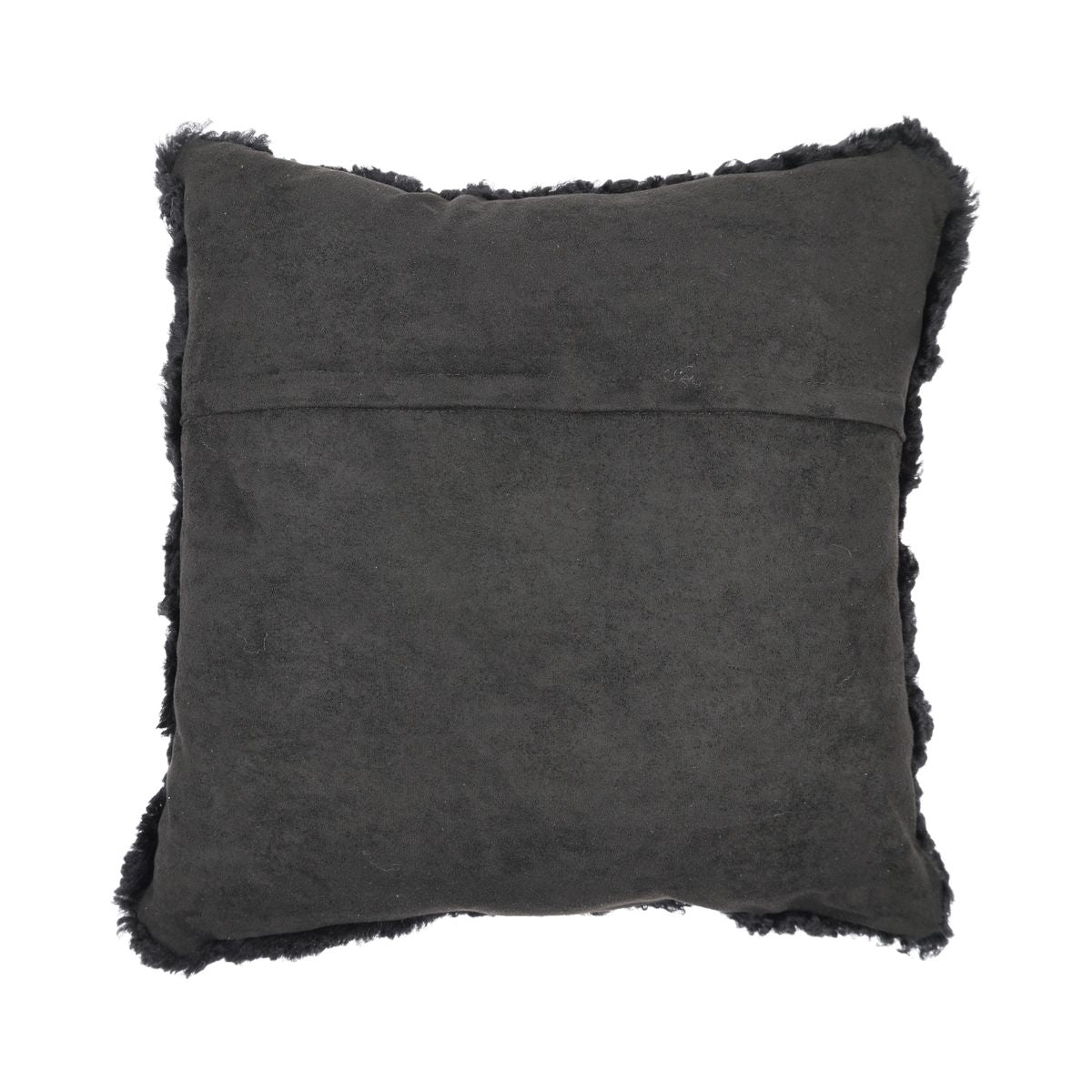 Sheepskin Cushion | Short Wool | New Zealand | 40x40 cm Black