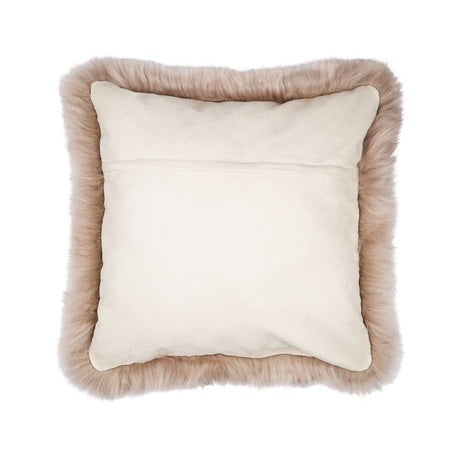 Sheepskin Cushion | Long Wool | New Zealand | 50x50 cm Dove