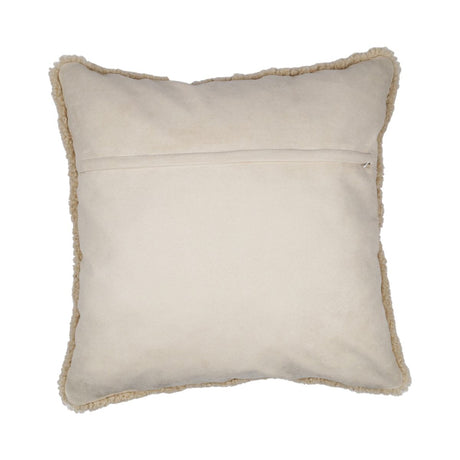 Sheepskin Cushion | Short Wool | New Zealand | 50x50 cm Moon Light