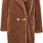 Donna Coat Teddy Brown