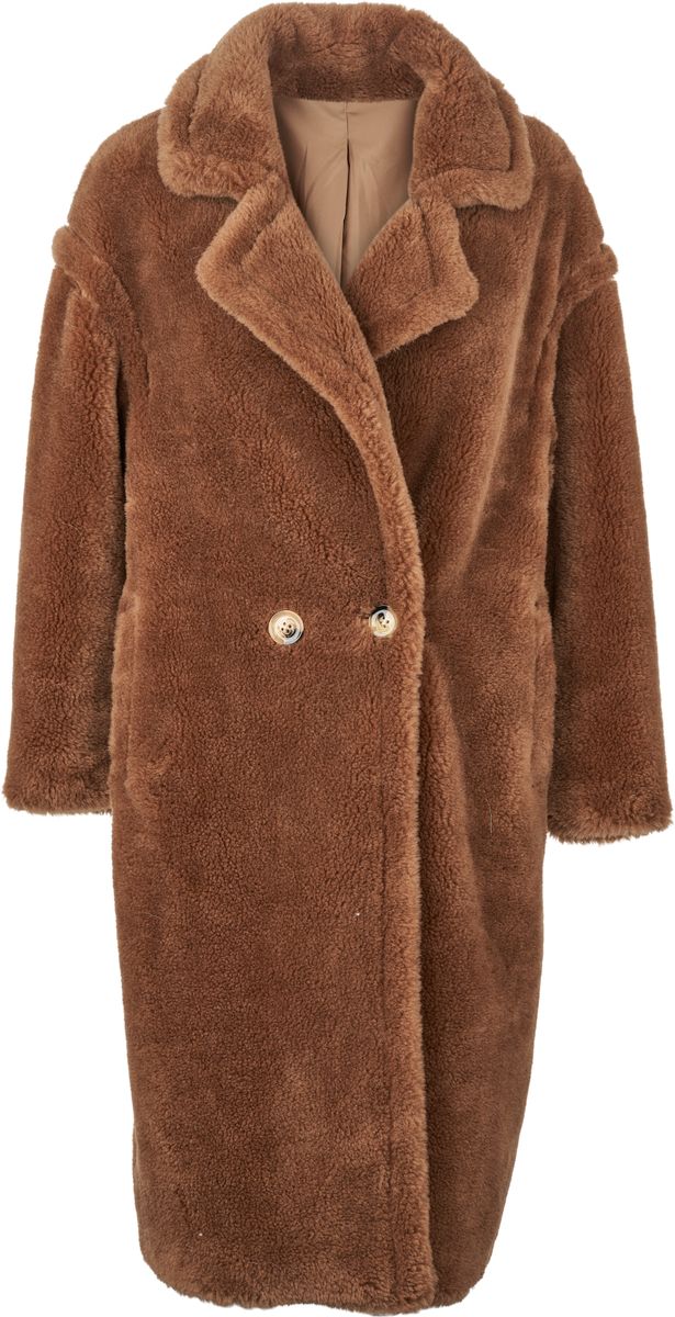 Donna Coat Teddy Brown