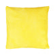 Premium Cowhide Cushion | Doublesided | Pattern  Bright Yellow