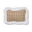 Wool Cushion Rectangular | Doublesided | LW trim | 34x52 cm Oatmeal-Beige/Ivory