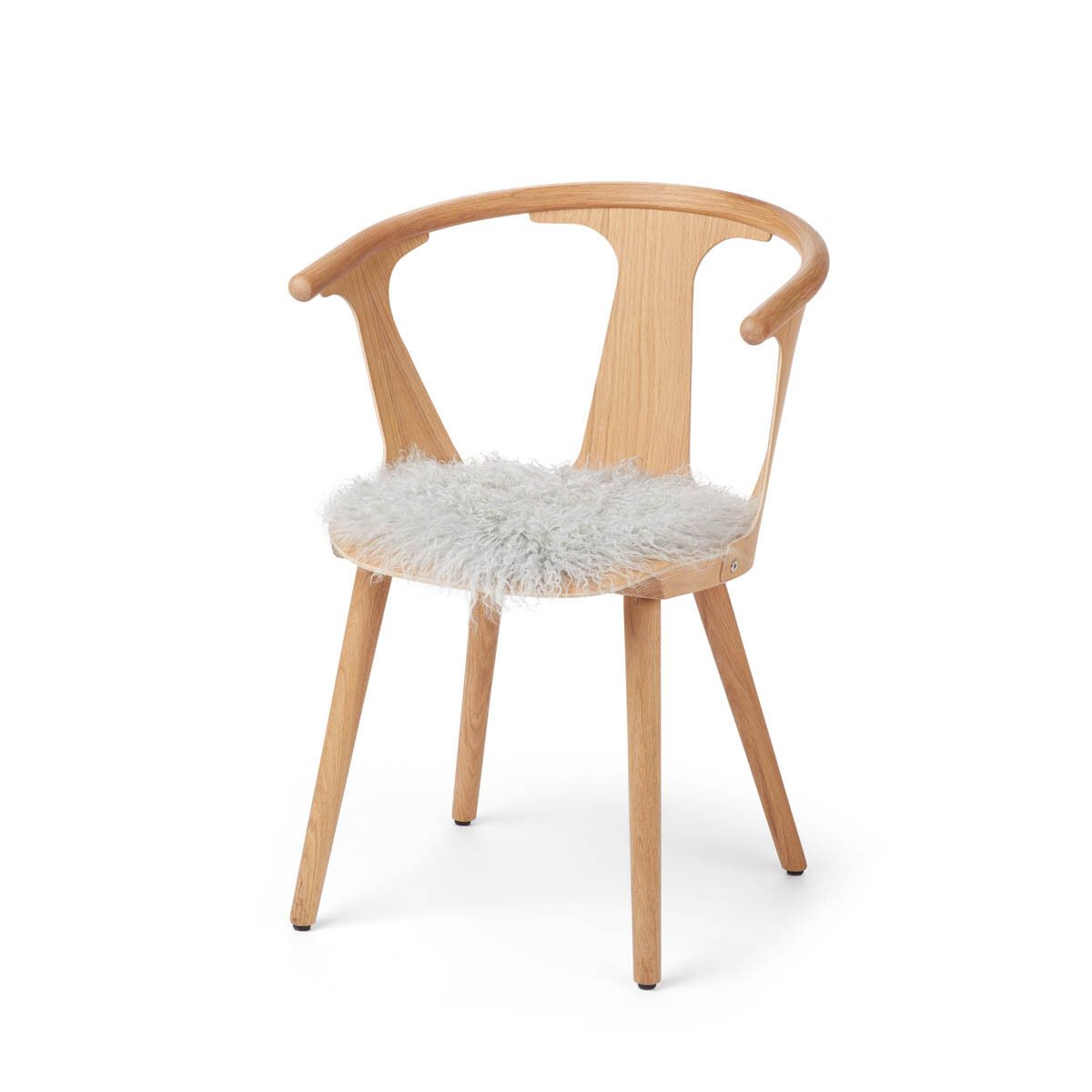 Seat Cover | Long Wool | ø34 cm