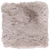 Long Wool Sheepskin Seat Cover WIth Filling Dove