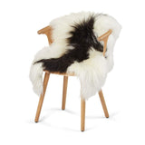 Icelandic Sheepskin | Natural Colors | Long Wool | 90 cm Mix/Spotted