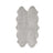 Quadruple Sheepskin Rug | New Zealand | Short Wool Curly | 170x110 cm Grey