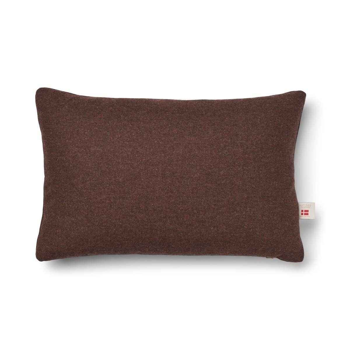 Doublesided Cushion | 100% Wool | 52x52 cm | 34x52 cm  Brown