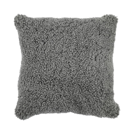 Sheepskin Cushion | Short Wool | New Zealand | 40x40 cm Scandinavia Light Grey