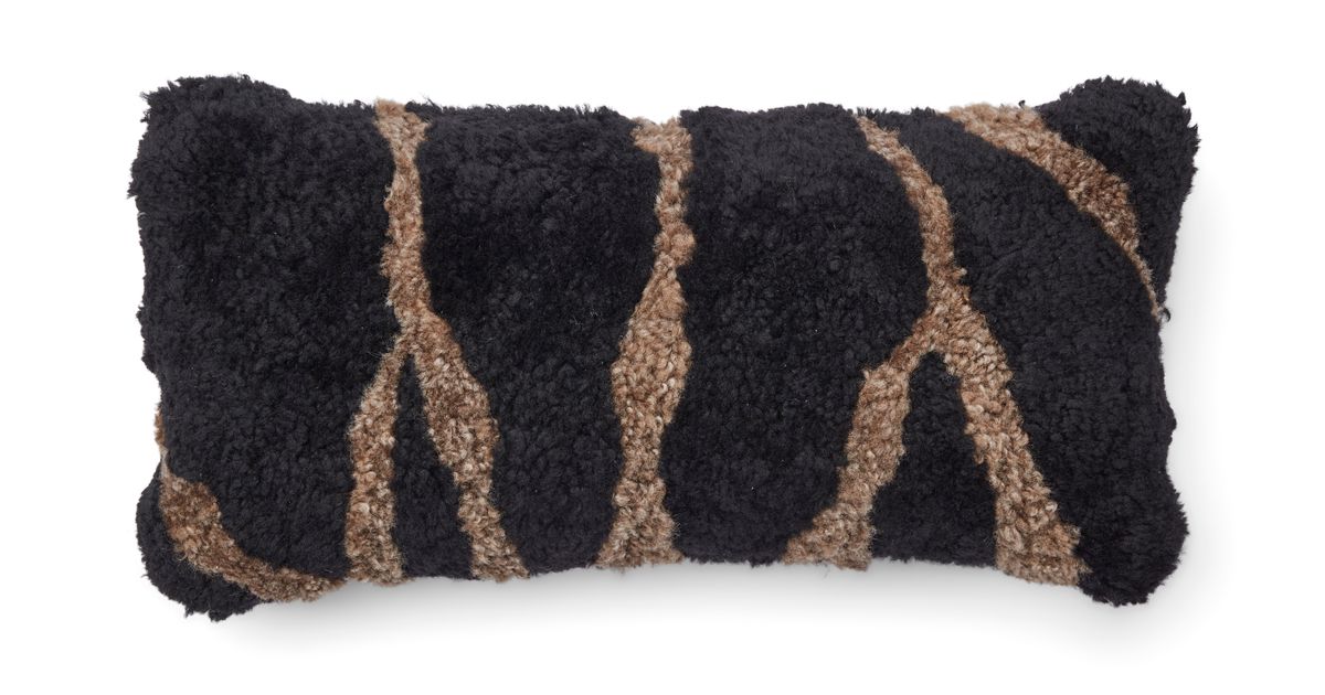Zebra Cushion Doublesided 30x60 cm