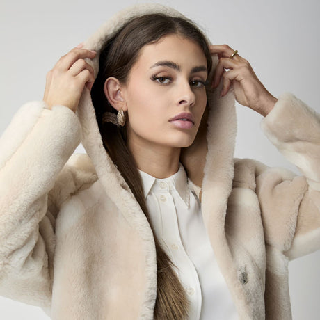 Leah Jacket Beige/Brown