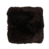 Cushion Cover | Long Wool | New Zealand | 40x40 cm Chocolate
