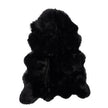 Giant Sheepskin Rug | Long Wool | New Zealand | 104x150 cm Black
