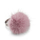 Ring Pom Pom Light Purple