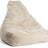 Sheepskin Bean Bag Chair | Short Wool Pearl