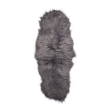 Double Icelandic Sheepskin | Natural Colors | Long Wool |180 cm