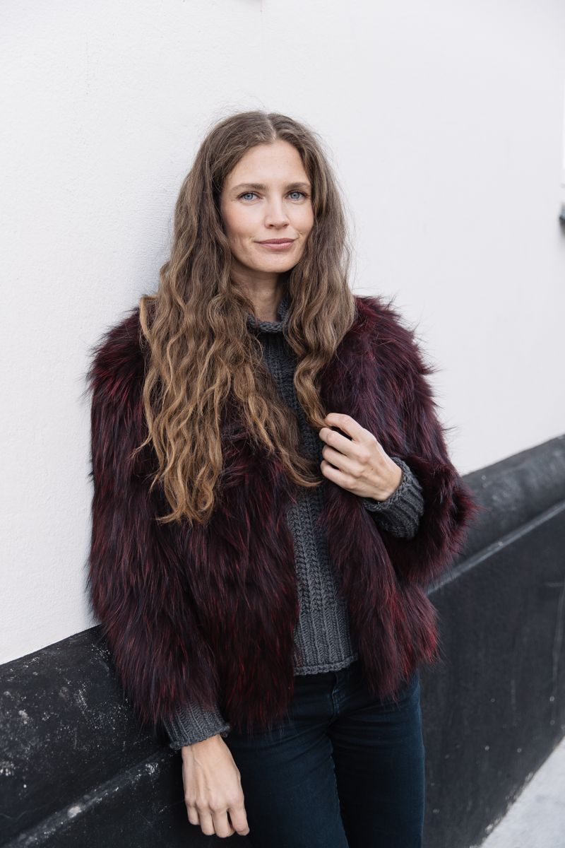 Bella Jacket Burgundy