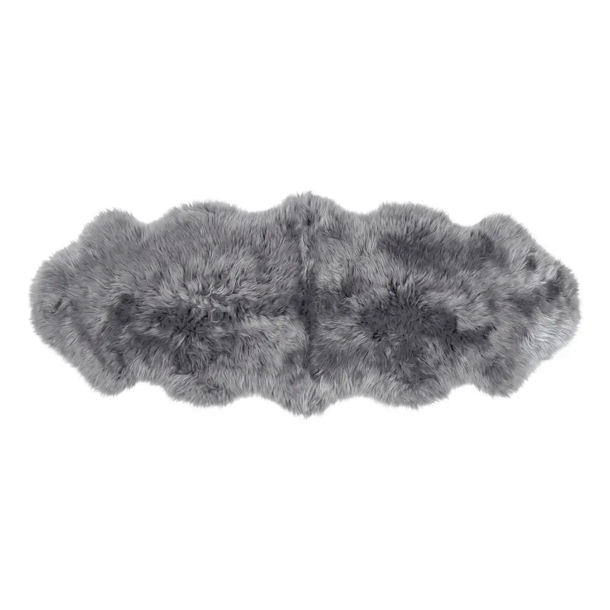 Fellvang Double Sheepskin | Long Wool | New Zealand | 160x60 cm Coal