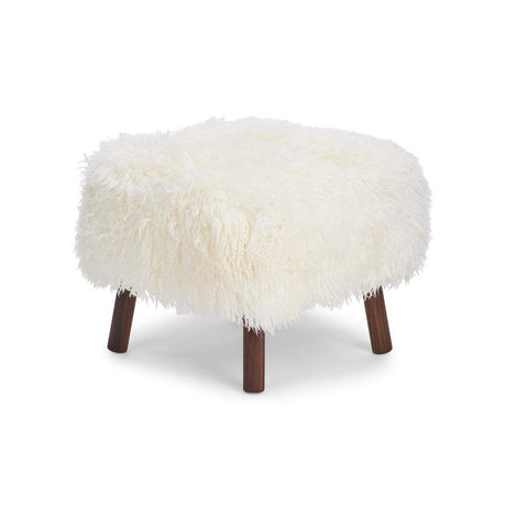 Emily Foot Rest | Tibetan Sheepskin