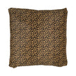 Premium Cowhide Cushion | Doublesided | Pattern  Yellow/Brown/Black Leopard Print