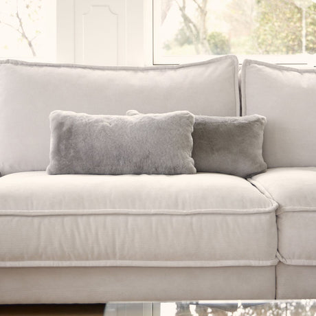 Moccasin Cushion | Doublesided | 28x56 cm Chestnut