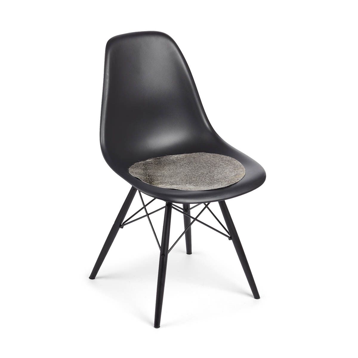 Cow Hide Seat Cover | Ø37 cm