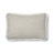 Short-Wool Sheepskin Cushion | 34x52 cm Silver/Ivory