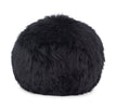 Angelite Cushion | D30 cm | D25 | D35 | Long Wool Black