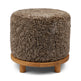 Simon Stool | Short Wool | D46xH42 cm