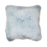 Sheepskin Cushion | Long Wool | New Zealand | 50x50 cm Blue-Grey
