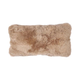 Alpaca Cushion | Long Wool Taupe