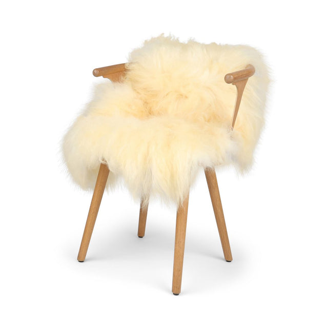 Icelandic Sheepskin | Natural Colors | Long Wool | 90 cm