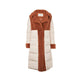 Jade Jacket Leather Brown/Ivory