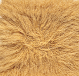 Double Tibetan Sheepskin | 150 x 55 cm Imperial Yellow