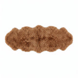 Fellvang Double Lambskin | Long Wool | New Zealand | 160x60 cm Toffee