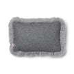 Long Wool Sheepskin Cushion | 52x52 cm | 34x52 cm Stone/Light Grey