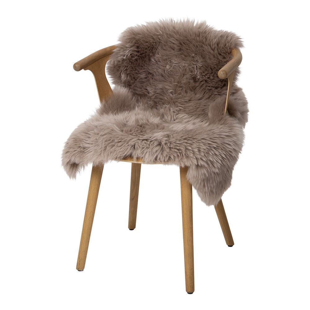 New Zealand Sheepskin | Long Wool | 100 cm Dove