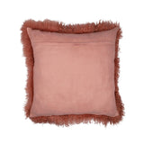 Sheepskin Cushion | Tibet | 50x50 cm Old Rose