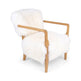 Lina Lounge Chair | New Zealand Sheepskin | Long Wool