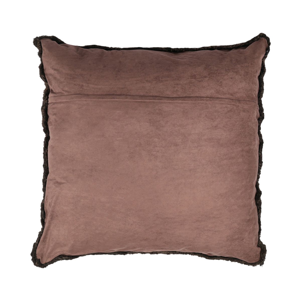 Maxi Float Cushion | Short Wool | 90x90 cm Chocolate