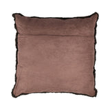 Maxi Float Cushion | Short Wool | 90x90 cm Chocolate