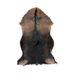 Premium Goat Skin | Short Wool Black/Brown