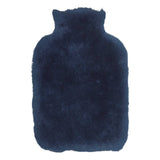 Moccasin Hot Water Bottle Navy Blue