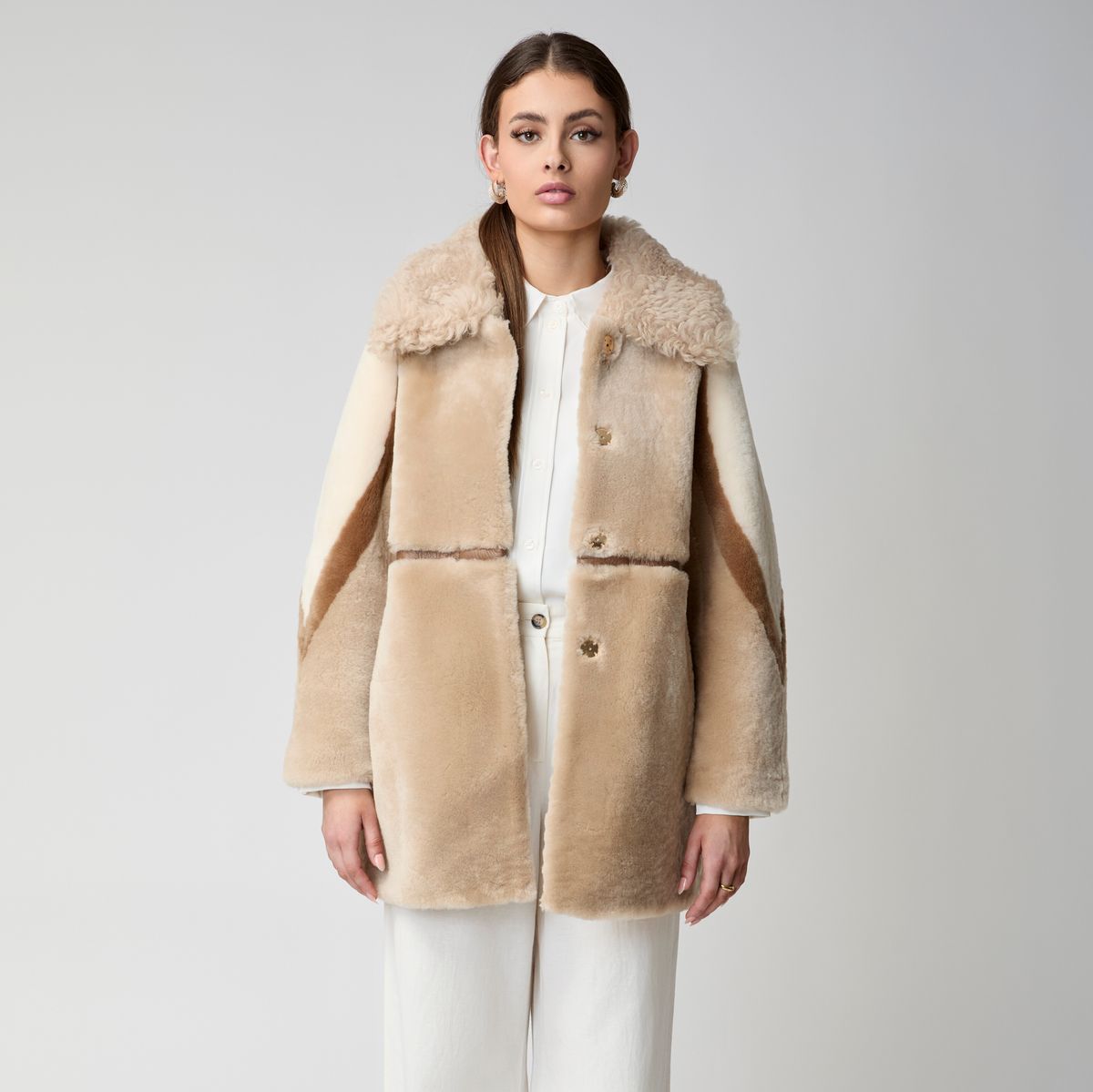 Anika Jacket Beige/Brown