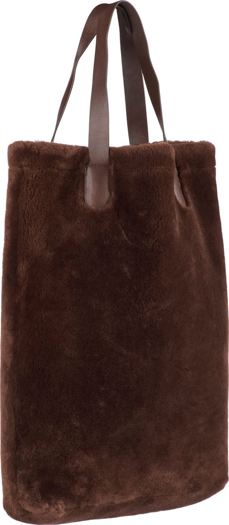 Leonora Shopper Bag Teddy Brown